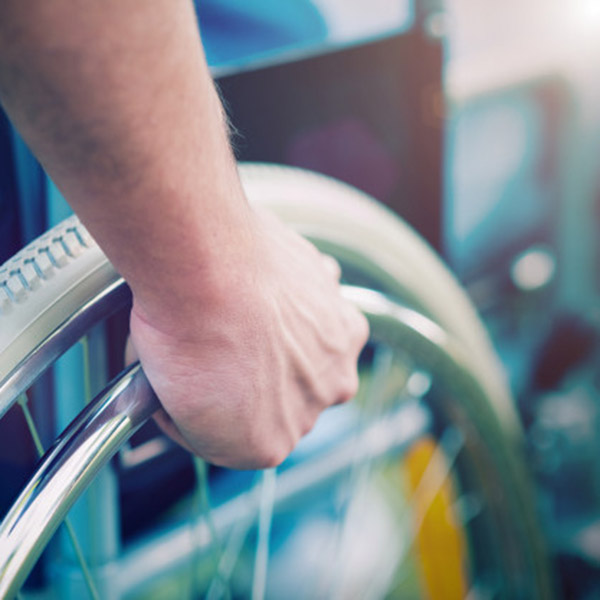 Detail Disabled Man Wheelchair 53419 2505